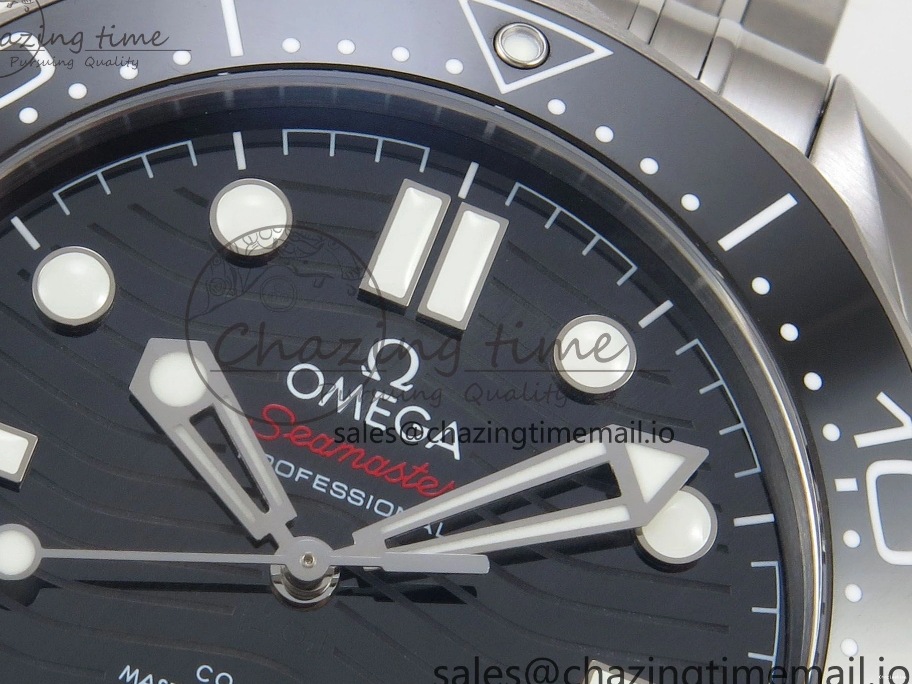 0515 Durable Seamaster Diver 300M Black Ceramic Bezel V4 VSF 1:1 Best Edition Black Dial On SS Bracelet Super Clone Asian 7653